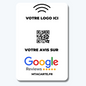 Carte avis GOOGLE avec Logo