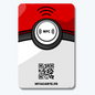 NFC POKEBALL BUSINESS CARD